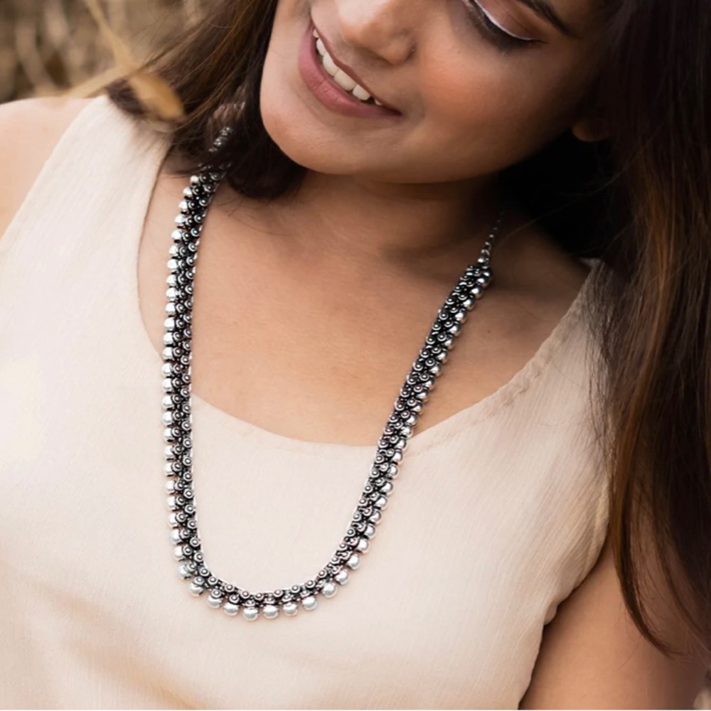 German silver necklace